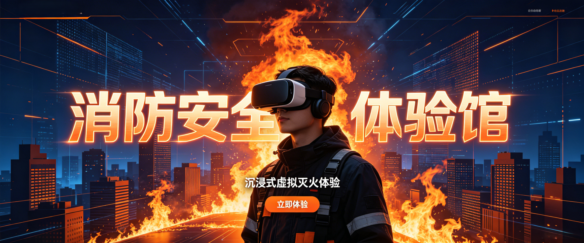 VR 消防安全体验馆 | 沉浸式实战实训